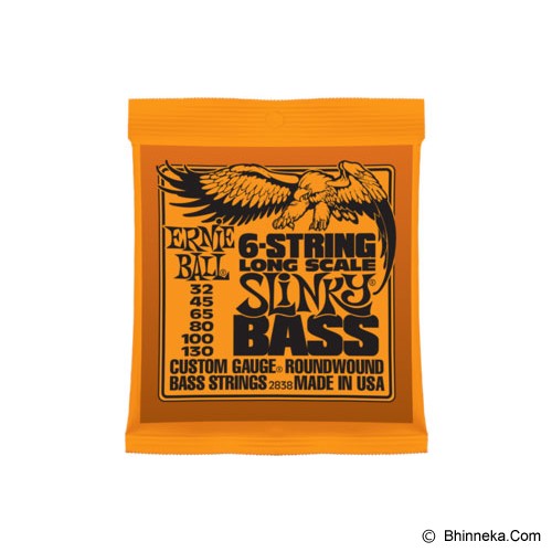ERNIE BALL Senar Bass 6-String Slinky Bass Long Scale Nickel Wound 2838